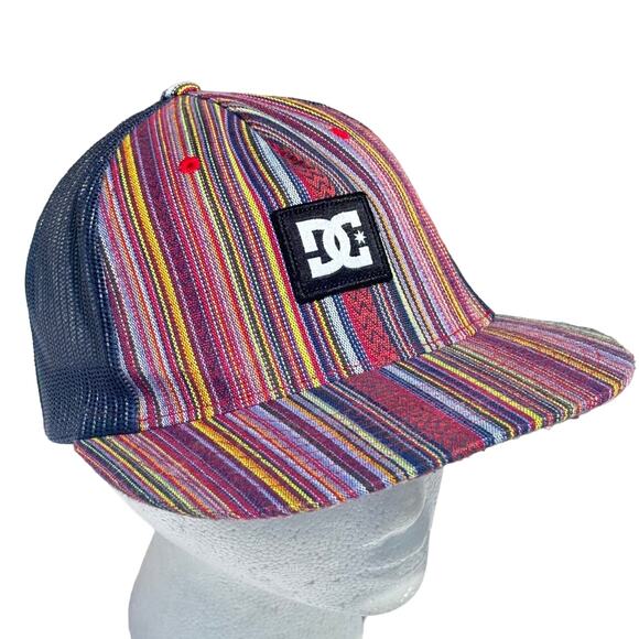 Multicolor Boho Tribal DC Shoes Men's Hat - Picture 3 of 6